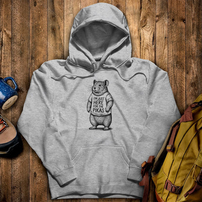 I'm Just Here for the Pikas Hoodie