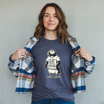I'm Just Here for the Puffins T-Shirt
