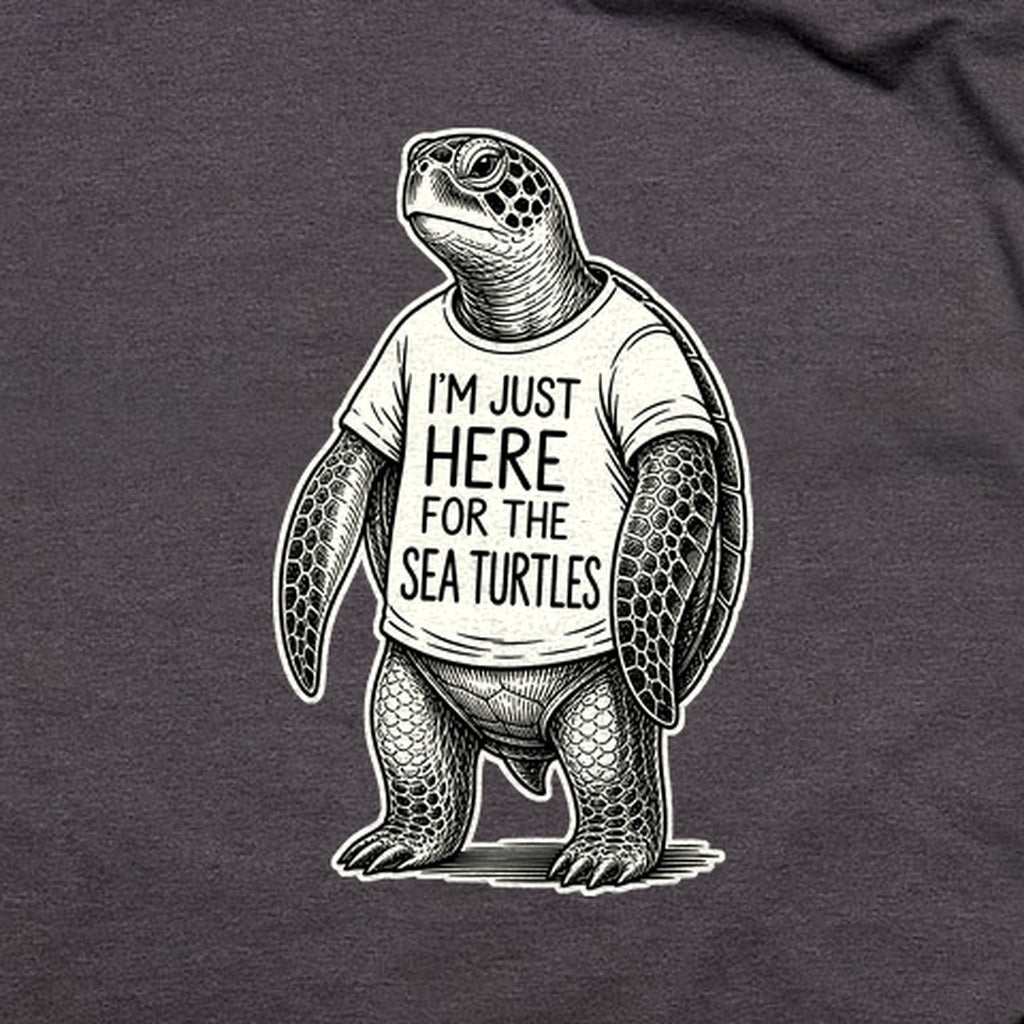 I'm Just Here for the Turtles T-Shirt