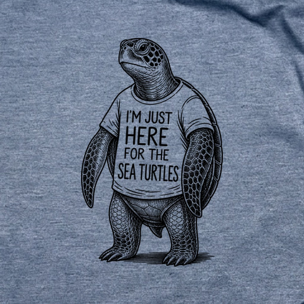 I'm Just Here for the Turtles T-Shirt