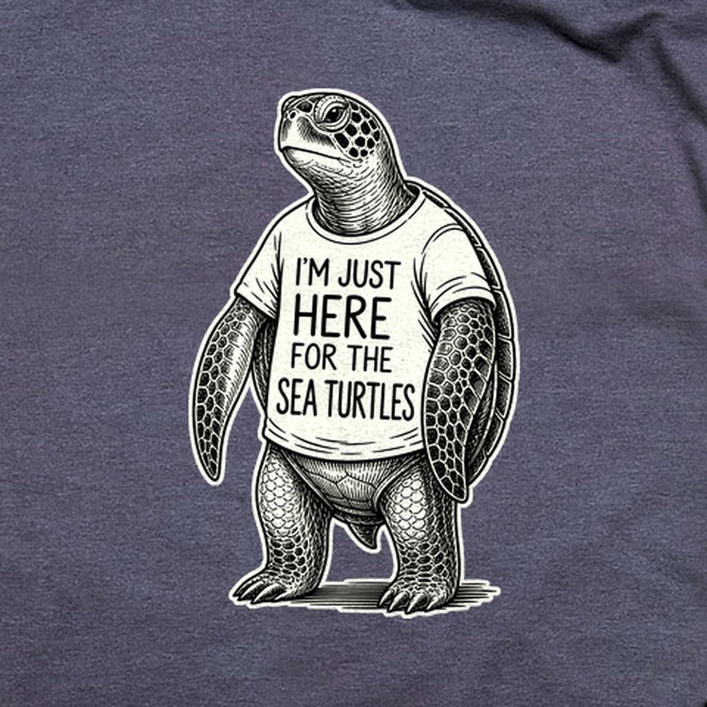 I'm Just Here for the Turtles T-Shirt