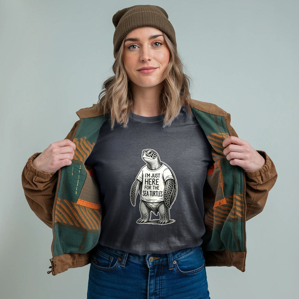 I'm Just Here for the Turtles T-Shirt