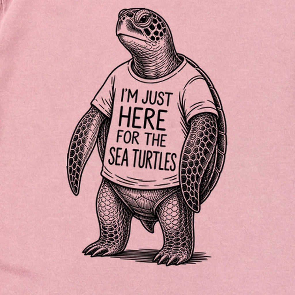 I'm Just Here for the Turtles Premium Long Sleeve