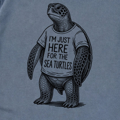 I'm Just Here for the Turtles Premium Long Sleeve