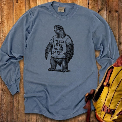 I'm Just Here for the Turtles Premium Long Sleeve