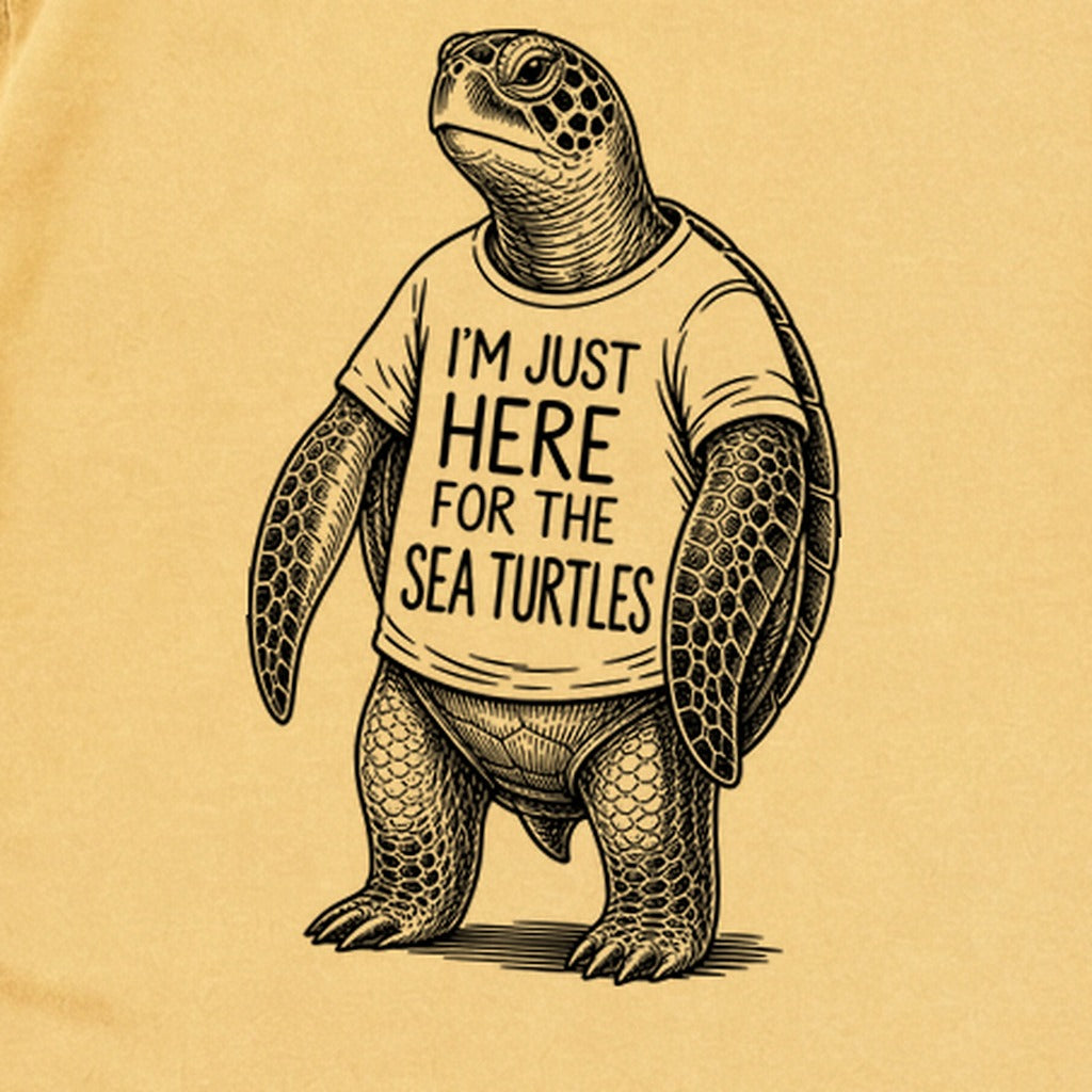 I'm Just Here for the Turtles Premium Long Sleeve