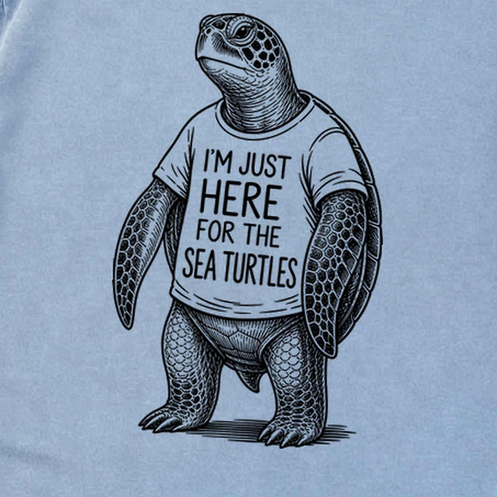 I'm Just Here for the Turtles Premium Long Sleeve
