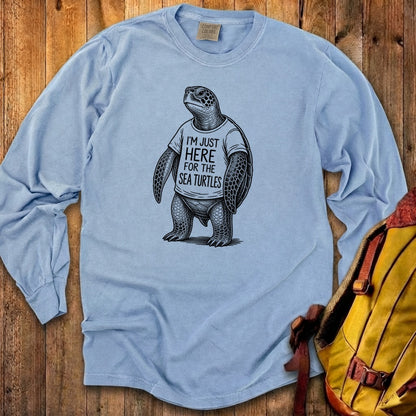 I'm Just Here for the Turtles Premium Long Sleeve