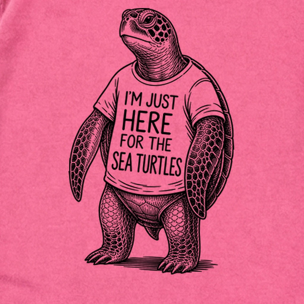 I'm Just Here for the Turtles Premium Long Sleeve