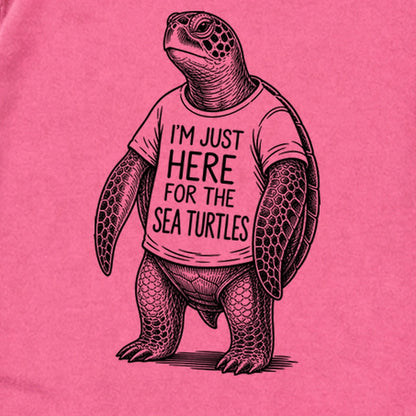 I'm Just Here for the Turtles Premium Long Sleeve