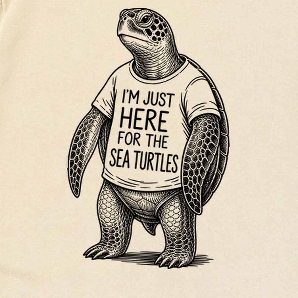 I'm Just Here for the Turtles Premium Long Sleeve