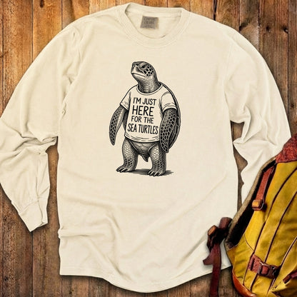 I'm Just Here for the Turtles Premium Long Sleeve