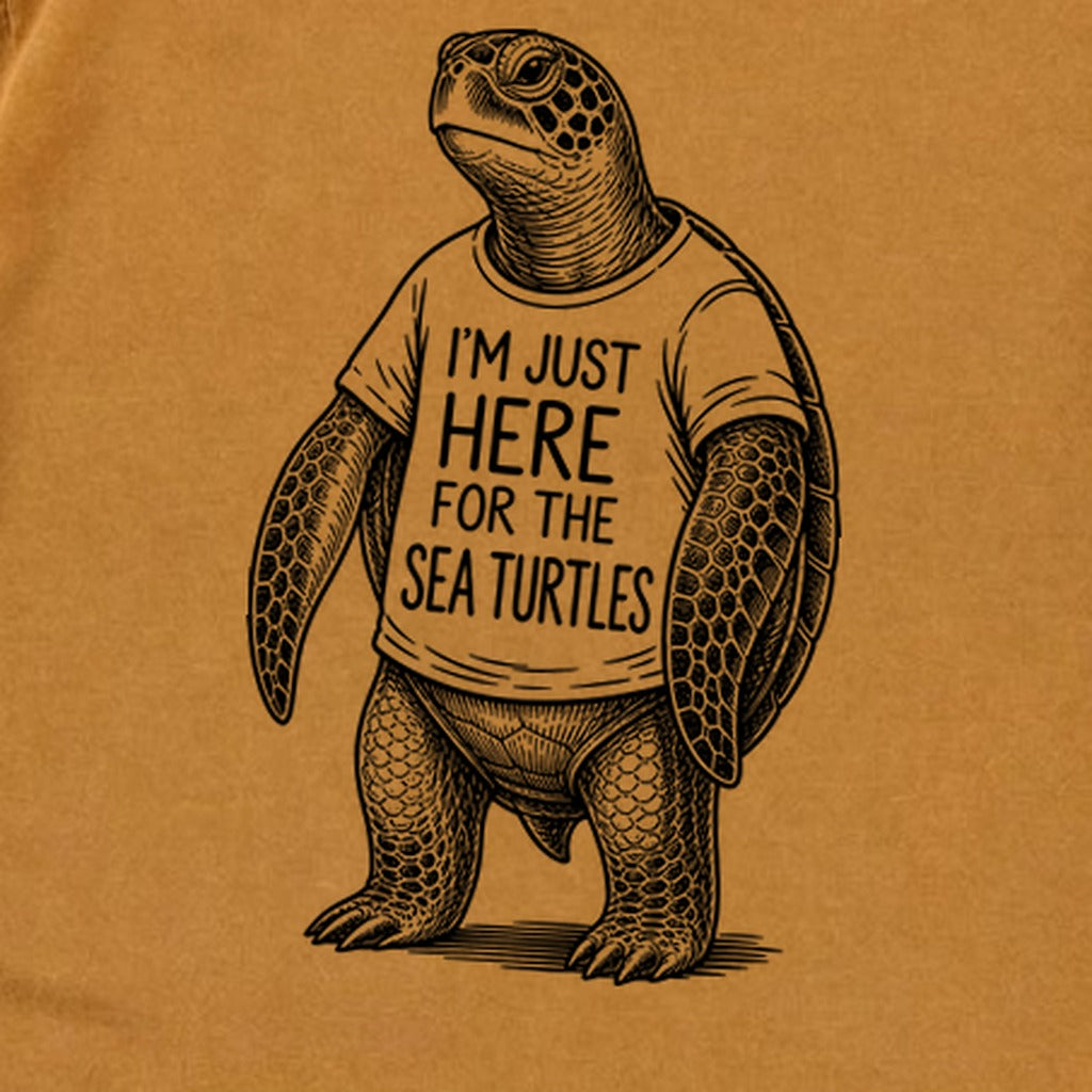 I'm Just Here for the Turtles Premium Long Sleeve