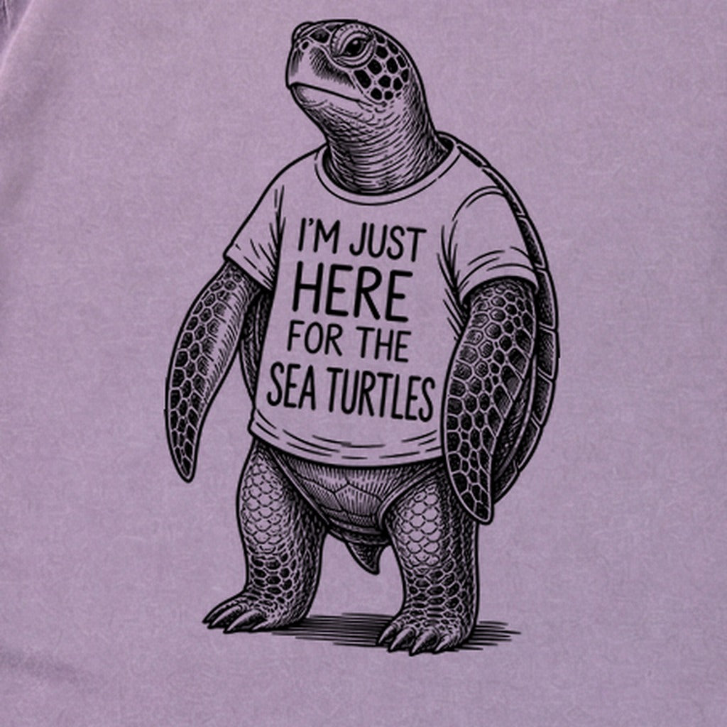 I'm Just Here for the Turtles Premium Long Sleeve