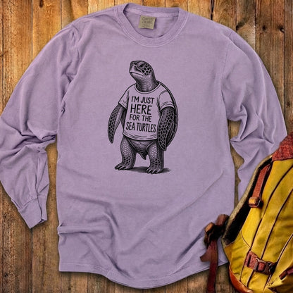 I'm Just Here for the Turtles Premium Long Sleeve