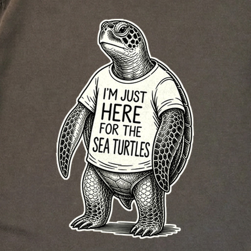 I'm Just Here for the Turtles Premium Long Sleeve