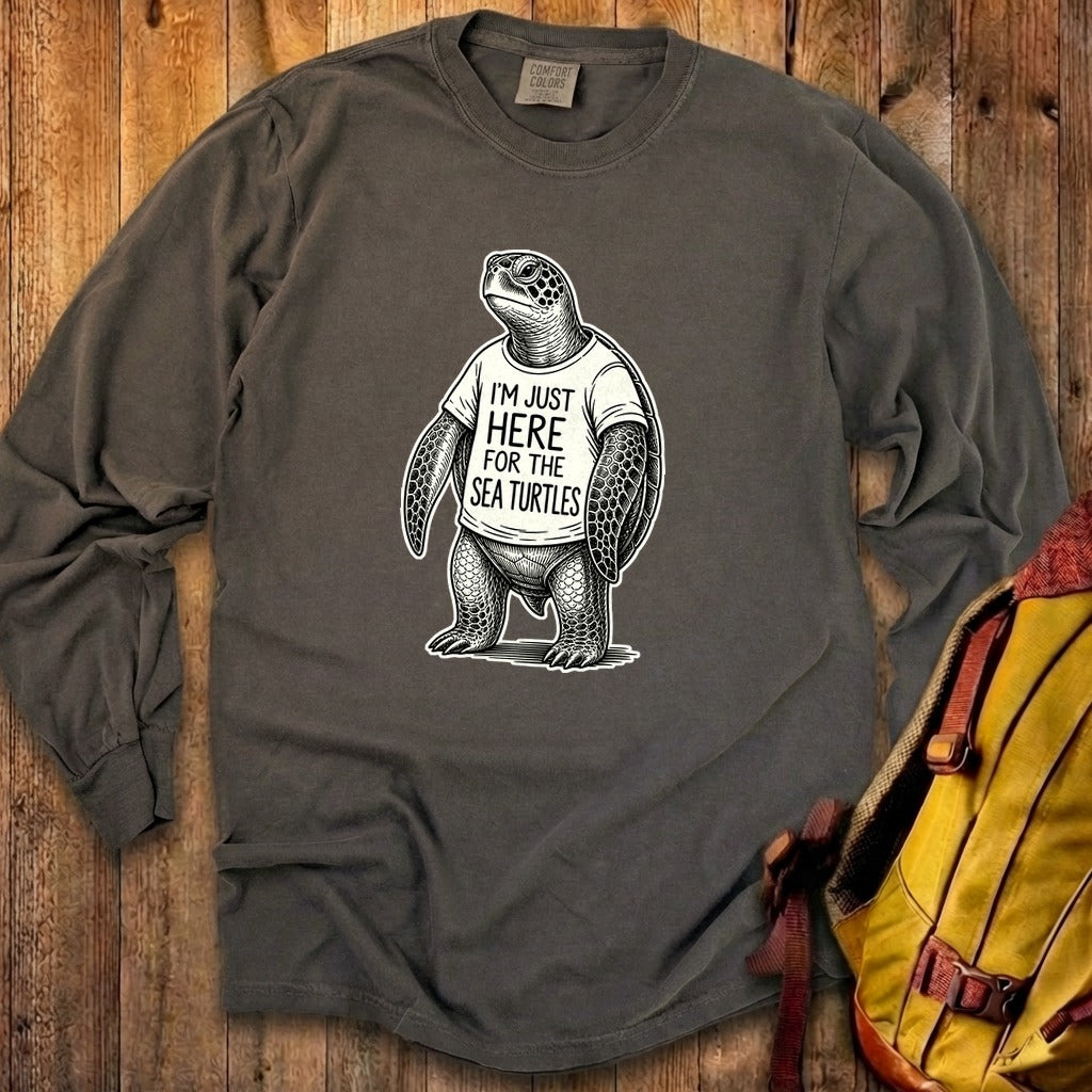 I'm Just Here for the Turtles Premium Long Sleeve