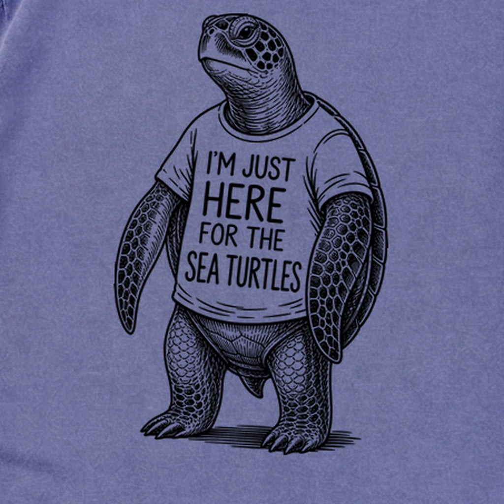I'm Just Here for the Turtles Premium Long Sleeve