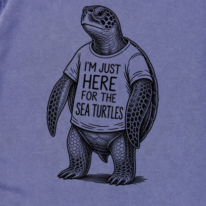 I'm Just Here for the Turtles Premium Long Sleeve