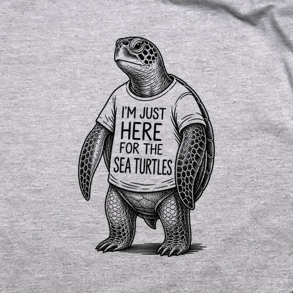 I'm Just Here for the Turtles T-Shirt