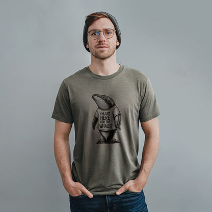 I'm Just Here for the Whales T-Shirt
