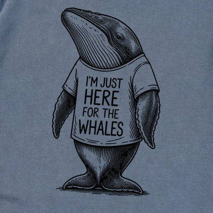 I'm Just Here for the Whales Premium Long Sleeve