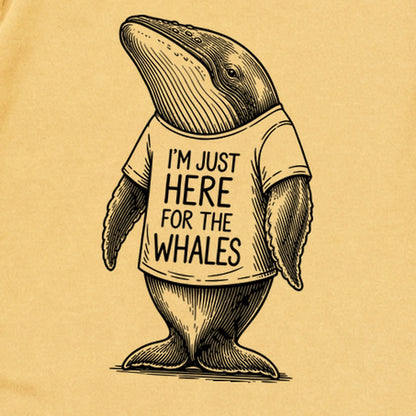 I'm Just Here for the Whales Premium Long Sleeve