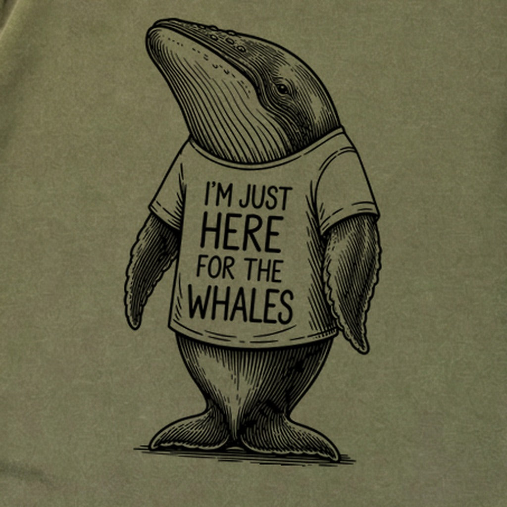 I'm Just Here for the Whales Premium Long Sleeve