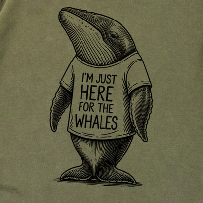 I'm Just Here for the Whales Premium Long Sleeve