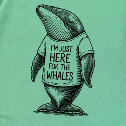 I'm Just Here for the Whales Premium Long Sleeve
