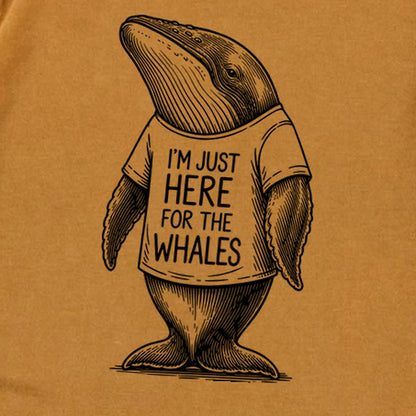 I'm Just Here for the Whales Premium Long Sleeve