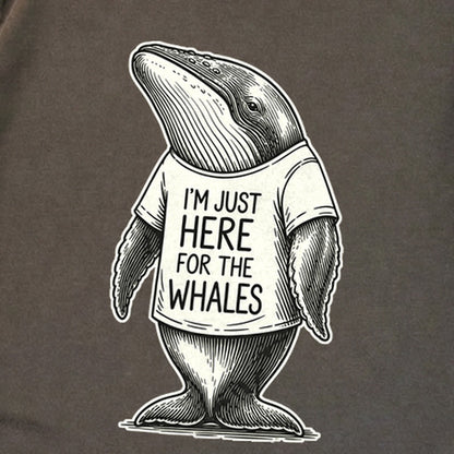 I'm Just Here for the Whales Premium Long Sleeve