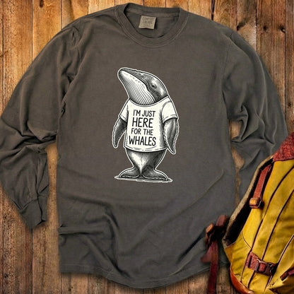 I'm Just Here for the Whales Premium Long Sleeve