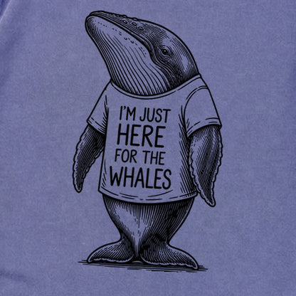 I'm Just Here for the Whales Premium Long Sleeve