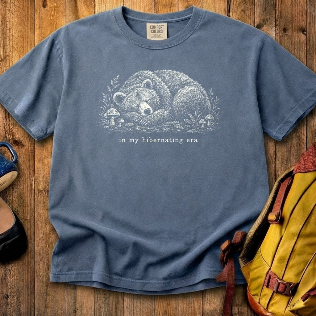 In My Hibernating Era Bear Cotton T-Shirt