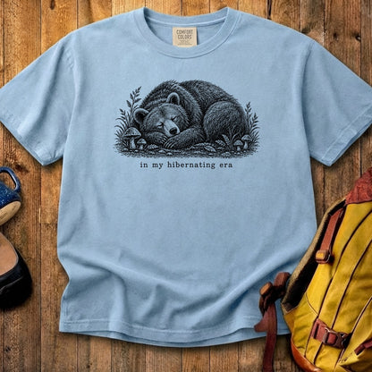 In My Hibernating Era Bear Cotton T-Shirt