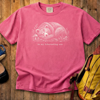 In My Hibernating Era Bear Cotton T-Shirt