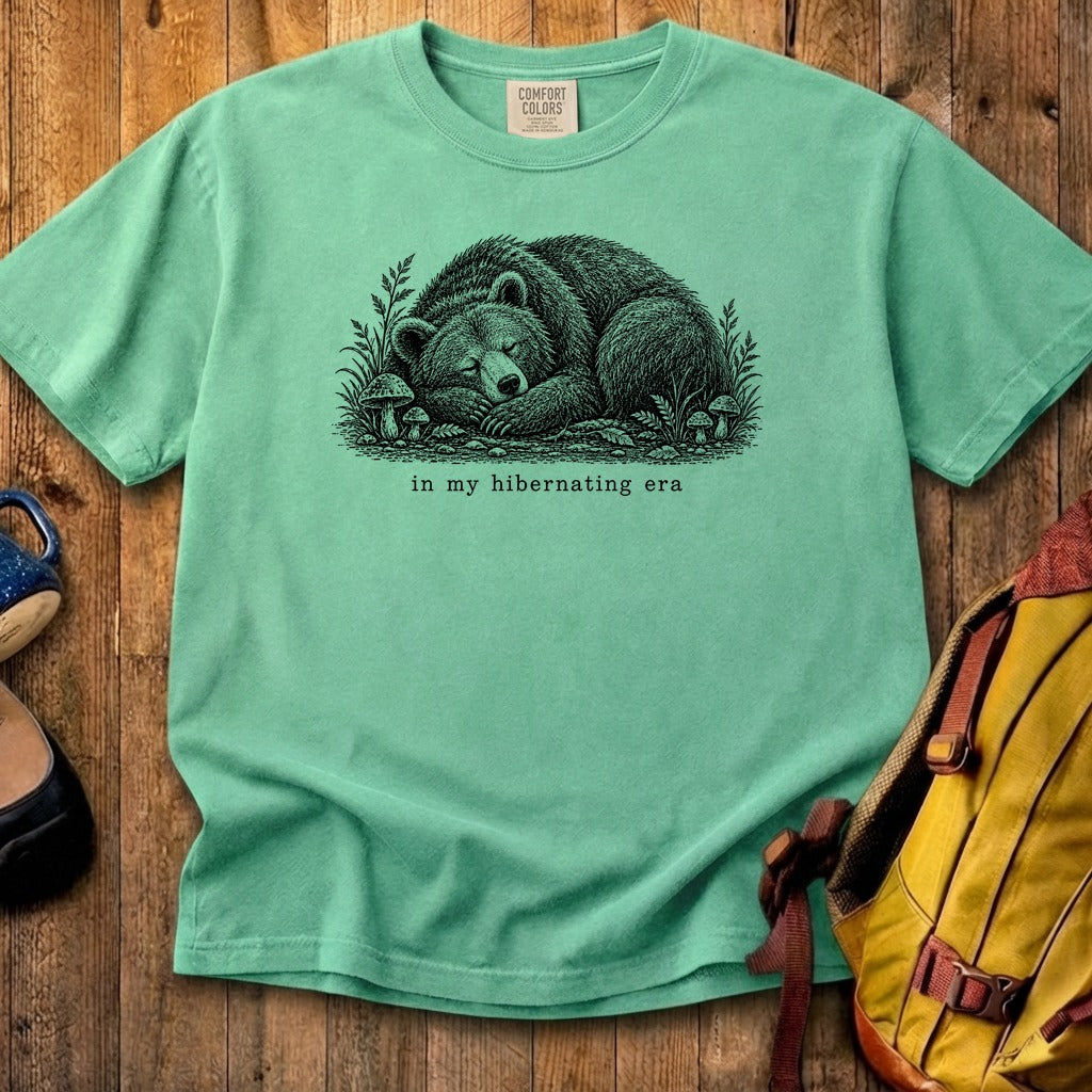 In My Hibernating Era Bear Cotton T-Shirt