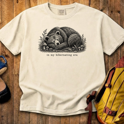 In My Hibernating Era Bear Cotton T-Shirt