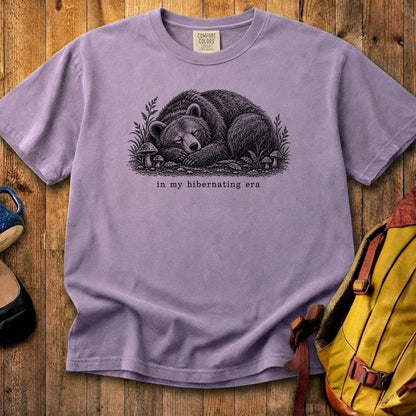 In My Hibernating Era Bear Cotton T-Shirt