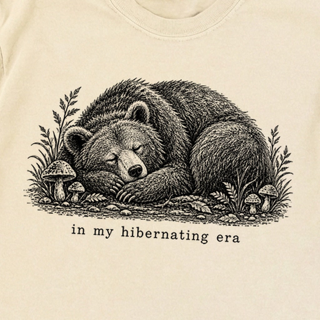 In My Hibernating Era Bear Premium Long Sleeve