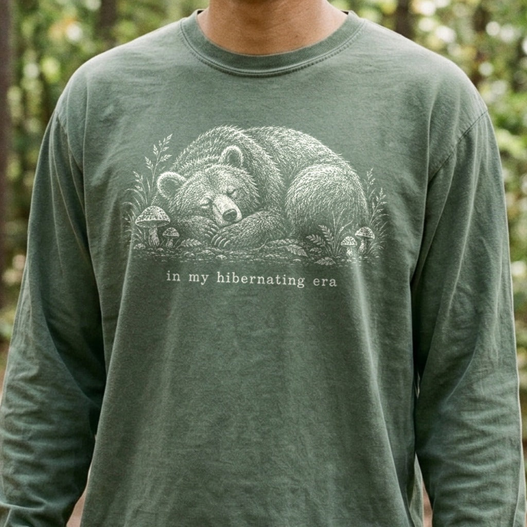 In My Hibernating Era Bear Premium Long Sleeve