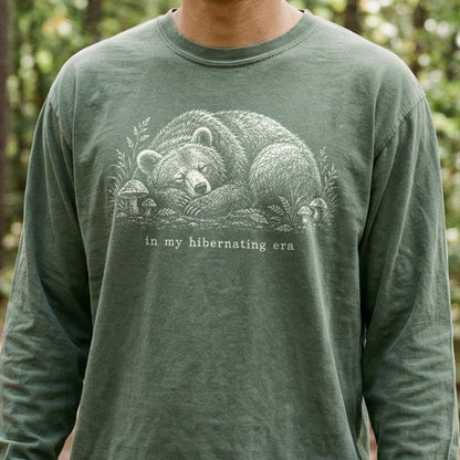 In My Hibernating Era Bear Premium Long Sleeve