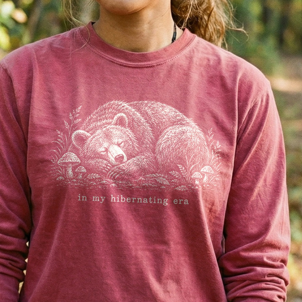 In My Hibernating Era Bear Premium Long Sleeve