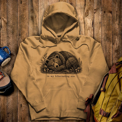 In My Hibernating Era Bear Hoodie