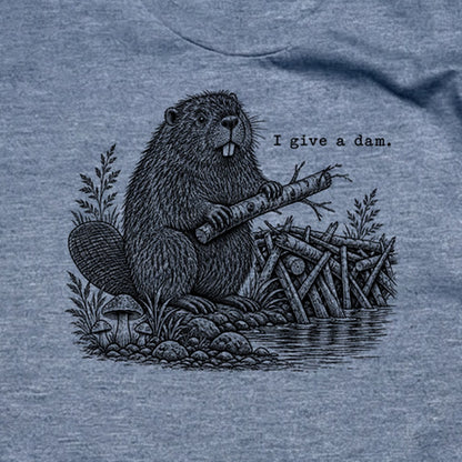 Beaver I Give a Dam T-Shirt