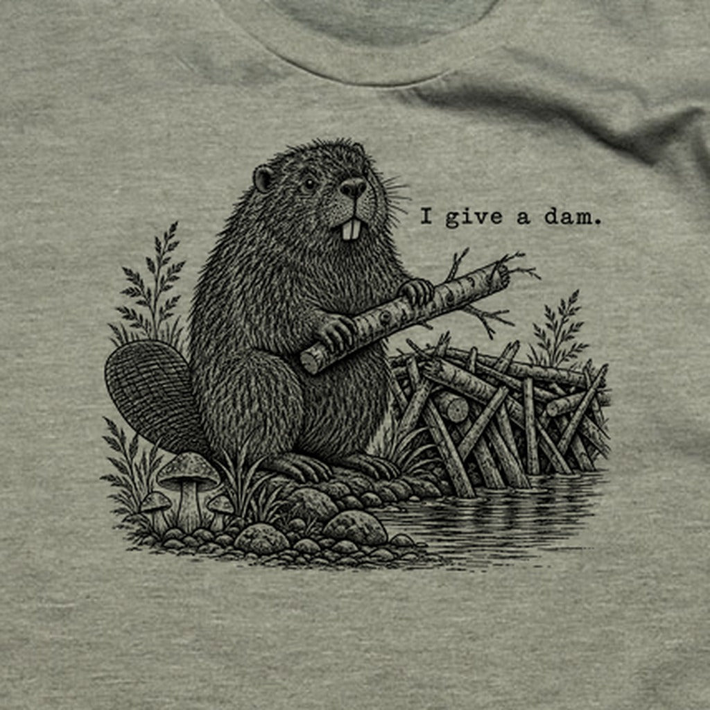Beaver I Give a Dam T-Shirt
