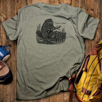 Beaver I Give a Dam T-Shirt