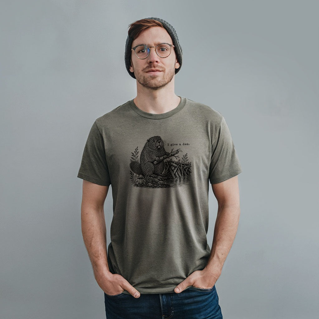 Beaver I Give a Dam T-Shirt