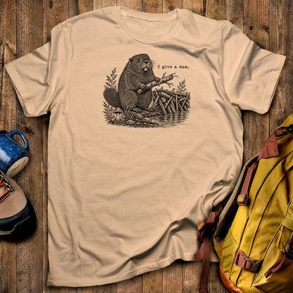 Beaver I Give a Dam T-Shirt